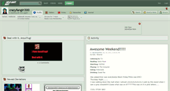 Desktop Screenshot of crazyfangirl300.deviantart.com