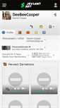 Mobile Screenshot of deebeecooper.deviantart.com