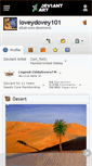 Mobile Screenshot of loveydovey101.deviantart.com