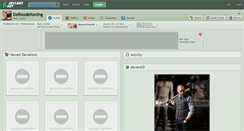 Desktop Screenshot of deroodekoning.deviantart.com