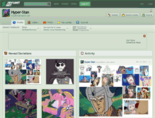 Tablet Screenshot of hyper-stan.deviantart.com