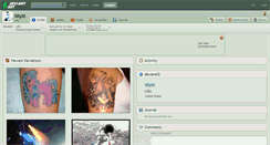 Desktop Screenshot of lillylil.deviantart.com