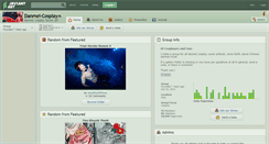 Desktop Screenshot of danmei-cosplay.deviantart.com