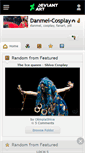 Mobile Screenshot of danmei-cosplay.deviantart.com