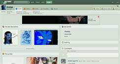 Desktop Screenshot of abatap.deviantart.com