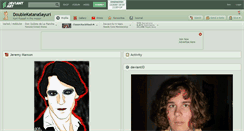 Desktop Screenshot of doublekatanasayuri.deviantart.com