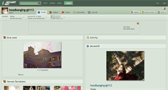 Desktop Screenshot of headbanging-girl13.deviantart.com