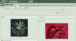 Desktop Screenshot of maladjustedme.deviantart.com