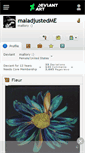Mobile Screenshot of maladjustedme.deviantart.com