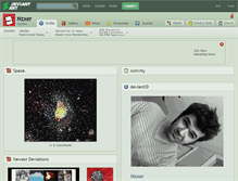 Tablet Screenshot of nzxer.deviantart.com