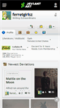 Mobile Screenshot of ferretgirlsz.deviantart.com