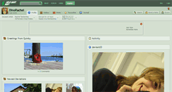Desktop Screenshot of dinorachel.deviantart.com