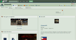 Desktop Screenshot of chimera495.deviantart.com