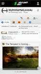 Mobile Screenshot of myimmortallove4u.deviantart.com