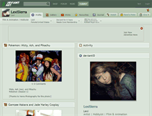 Tablet Screenshot of lexisierra.deviantart.com