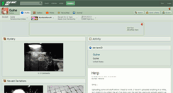 Desktop Screenshot of guine.deviantart.com