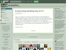 Tablet Screenshot of deviantartfilm.deviantart.com