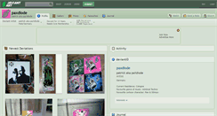 Desktop Screenshot of paxdiode.deviantart.com