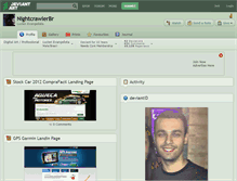 Tablet Screenshot of nightcrawlerbr.deviantart.com