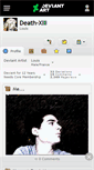 Mobile Screenshot of death-xiii.deviantart.com