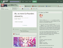 Tablet Screenshot of lui-hibiki-fc.deviantart.com