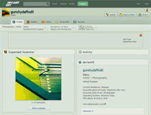 Tablet Screenshot of gunshydaffodil.deviantart.com