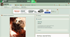 Desktop Screenshot of alderoak.deviantart.com