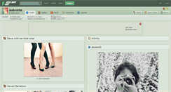 Desktop Screenshot of leebronte.deviantart.com