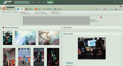 Desktop Screenshot of kiddaxd.deviantart.com