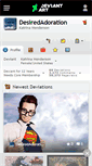 Mobile Screenshot of desiredadoration.deviantart.com