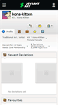 Mobile Screenshot of kona-kitten.deviantart.com