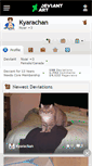 Mobile Screenshot of kyarachan.deviantart.com