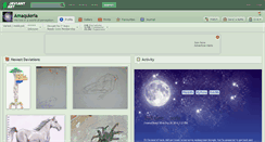 Desktop Screenshot of amaquieria.deviantart.com