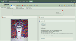 Desktop Screenshot of juliaisart.deviantart.com