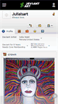 Mobile Screenshot of juliaisart.deviantart.com