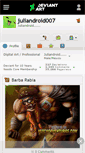Mobile Screenshot of juliandroid007.deviantart.com