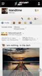Mobile Screenshot of islandtime.deviantart.com