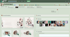 Desktop Screenshot of likeabubblegum.deviantart.com