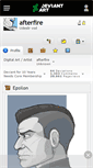 Mobile Screenshot of afterfire.deviantart.com