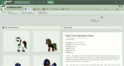 Desktop Screenshot of lunadashscratch.deviantart.com