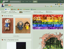 Tablet Screenshot of jijikit.deviantart.com