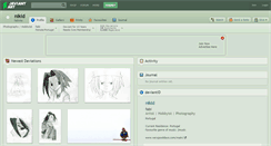 Desktop Screenshot of nikid.deviantart.com