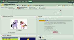 Desktop Screenshot of commandercharon2.deviantart.com