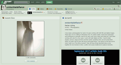 Desktop Screenshot of existentialdefiance.deviantart.com