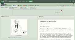 Desktop Screenshot of dajs.deviantart.com