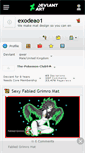 Mobile Screenshot of exodeao1.deviantart.com