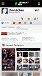 Mobile Screenshot of cherubchan.deviantart.com
