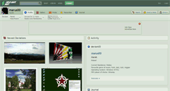 Desktop Screenshot of marus00.deviantart.com