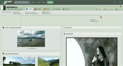 Desktop Screenshot of dem0niaca.deviantart.com