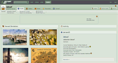 Desktop Screenshot of leboef.deviantart.com